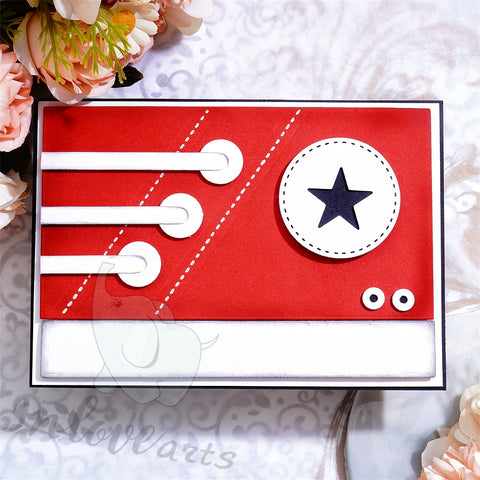 Inlovearts Sports Shoes Border Cutting Dies
