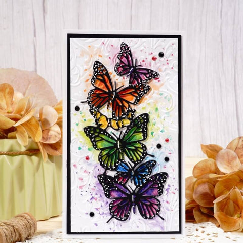 Inlovearts Spring Butterflies Cutting Dies