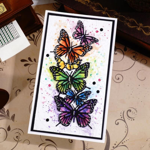 Inlovearts Spring Butterflies Cutting Dies