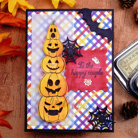 Inlovearts Stacked Pumpkin Cutting Dies