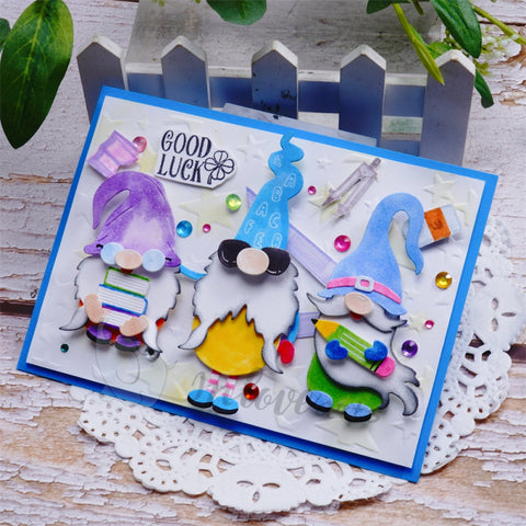 Inlovearts Studying Gnome Cutting Dies