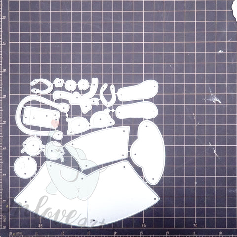 Inlovearts Summer Theme Supplies Cutting Dies