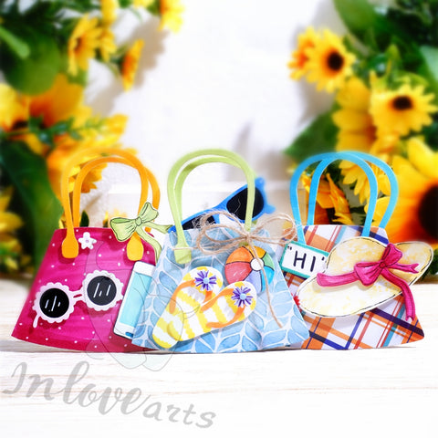 Inlovearts Summer Theme Supplies Cutting Dies