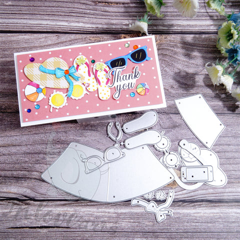 Inlovearts Summer Theme Supplies Cutting Dies