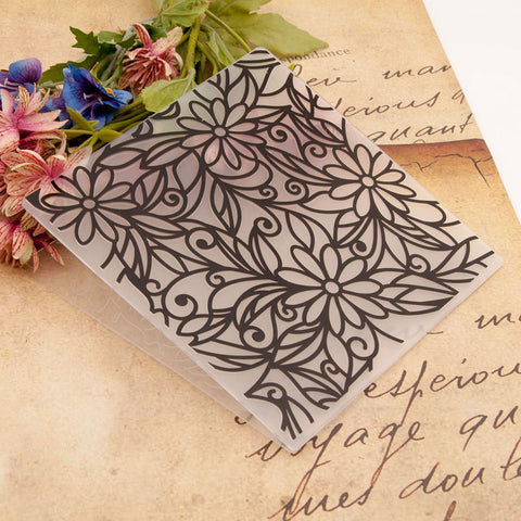 Inlovearts Sunflower and Ivy Emboss Folder