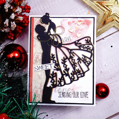 Inlovearts Sweet Couple Cutting Dies