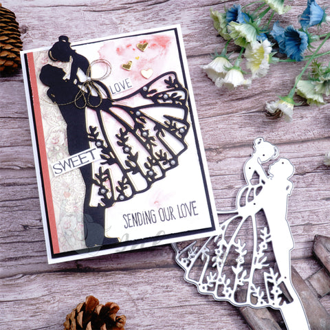 Inlovearts Sweet Couple Cutting Dies