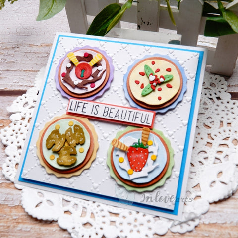 Inlovearts Sweet Dessert Cutting Dies