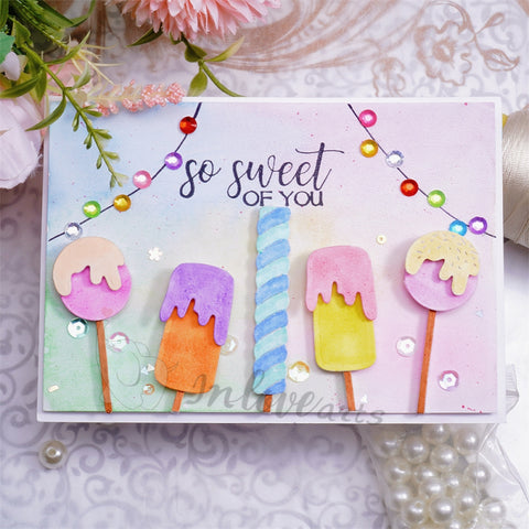 Inlovearts Sweet Lollipop Cutting Dies