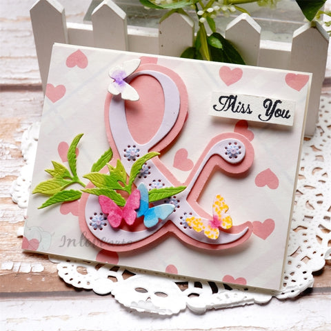 Inlovearts Symbol "&" Cutting Dies