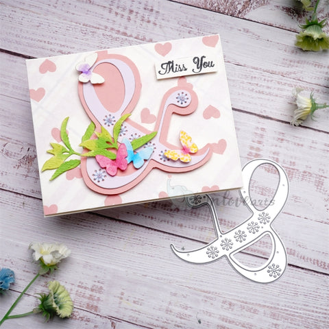 Inlovearts Symbol "&" Cutting Dies