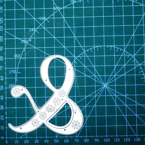 Inlovearts Symbol "&" Cutting Dies