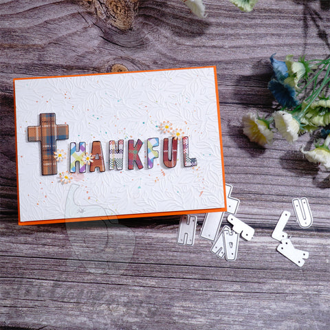 Inlovearts THANKFUL Word Cutting Dies