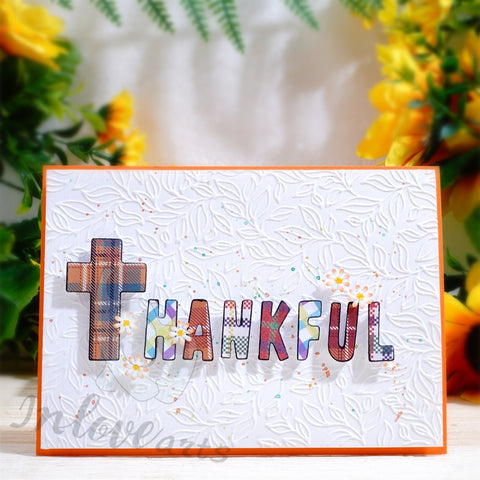 Inlovearts THANKFUL Word Cutting Dies