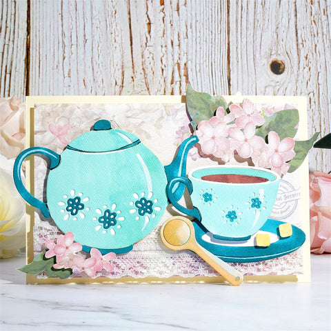 Inlovearts Teapot Cutting Dies