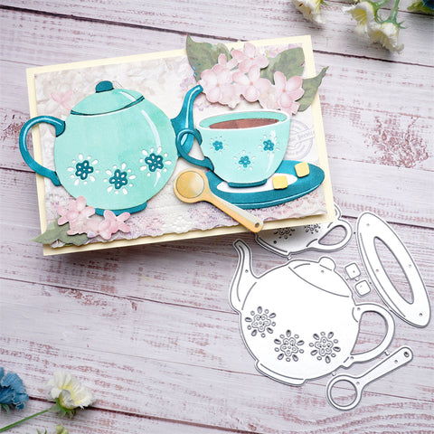 Inlovearts Teapot Cutting Dies