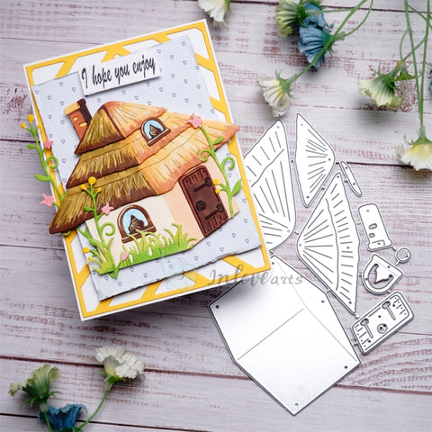 Inlovearts Thatched Cottage Cutting Dies