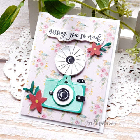 Inlovearts The Camera Cutting Dies