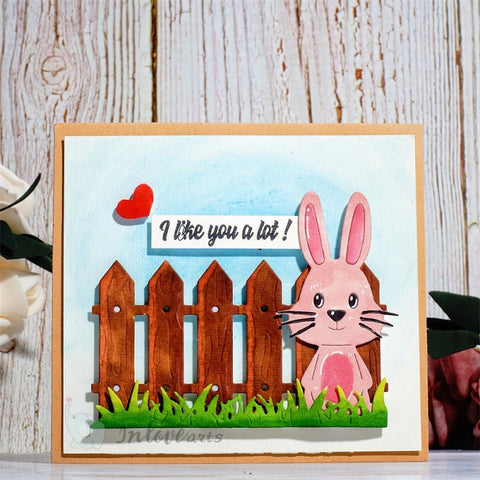 Inlovearts The Fence Cutting Dies