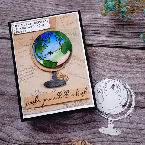 Inlovearts The Globe Cutting Dies
