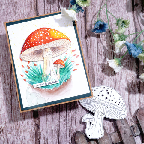 Inlovearts The Mushroom Cutting Dies