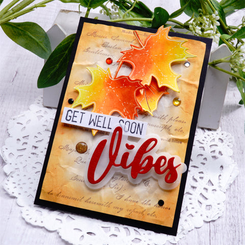 Inlovearts "Vibes" Word Cutting Dies