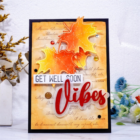 Inlovearts "Vibes" Word Cutting Dies