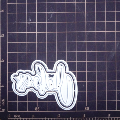 Inlovearts "Vibes" Word Cutting Dies