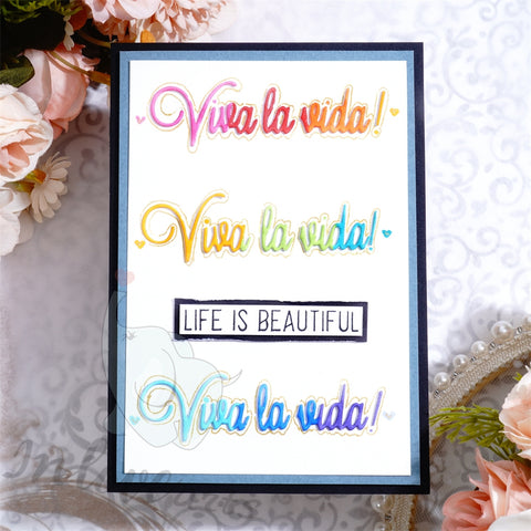 Inlovearts "Viva la vida!" Cutting Dies