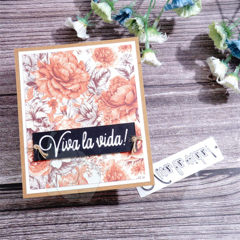 Inlovearts "Viva la vida!" Cutting Dies