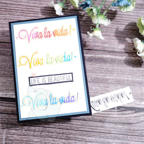 Inlovearts "Viva la vida!" Cutting Dies