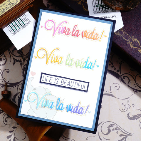 Inlovearts "Viva la vida!" Cutting Dies
