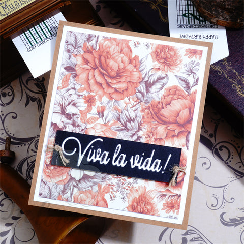 Inlovearts "Viva la vida!" Cutting Dies
