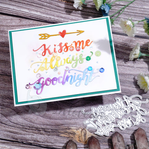 Inlovearts Warming Phrases Cutting Dies