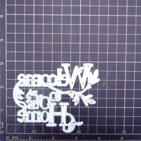 Inlovearts "Welcome to Our Home" Cutting Dies