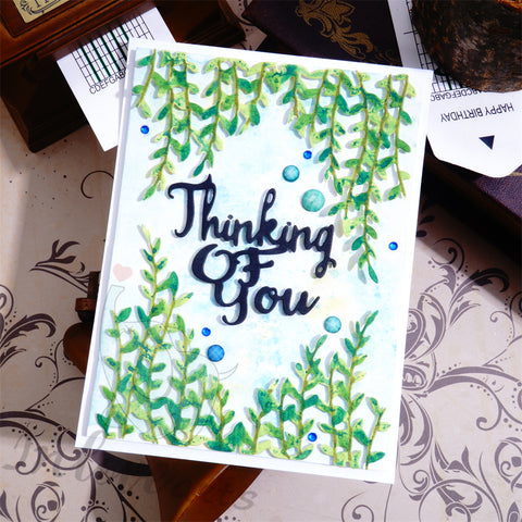 Inlovearts Willow Border Cutting Dies