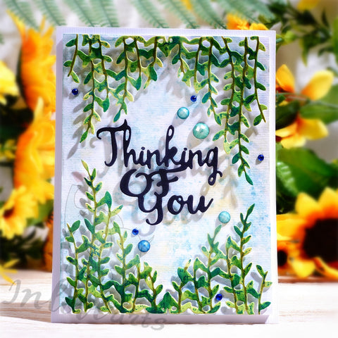 Inlovearts Willow Border Cutting Dies
