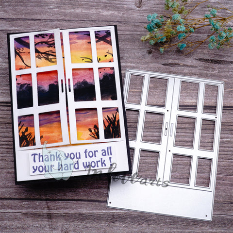 Inlovearts Window Background Cutting Dies