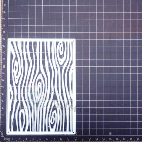 Inlovearts Wood Pattern Background Board Cutting Dies