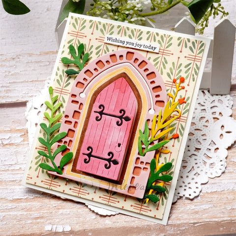 Inlovearts Wooden Door Cutting Dies