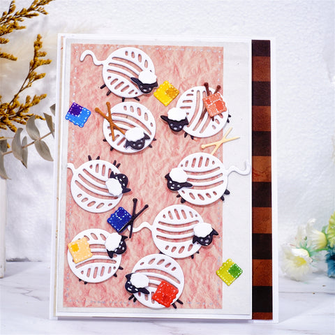 Inlovearts Wool Sheep Cutting Dies