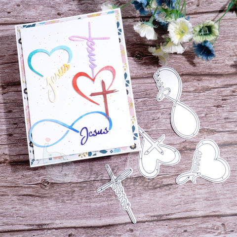 Inlovearts Word with Symbol Cutting Dies