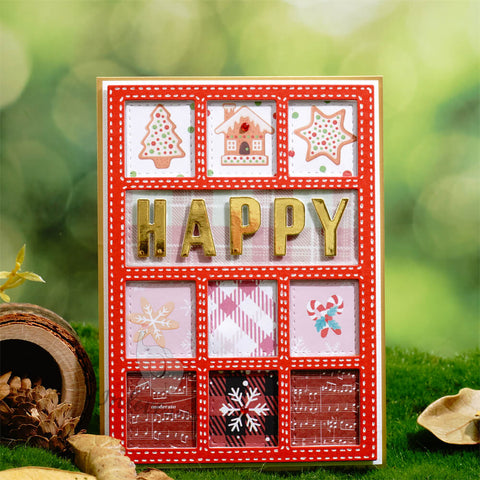 Inlovearts Hollow Space Background Board Cutting Dies