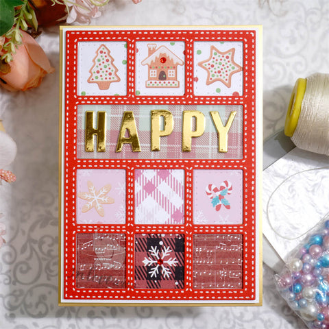 Inlovearts Hollow Space Background Board Cutting Dies