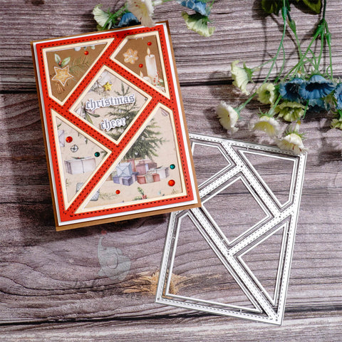 Inlovearts Patchwork Background Board Cutting Dies
