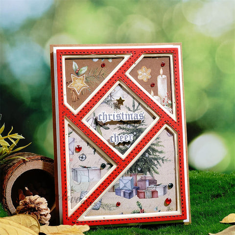 Inlovearts Patchwork Background Board Cutting Dies