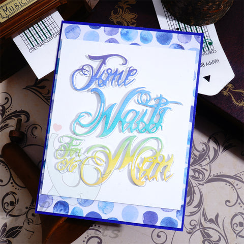 Inlovearts “Time Wair For No Man" Cutting Dies