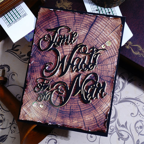 Inlovearts “Time Wair For No Man" Cutting Dies