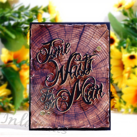 Inlovearts “Time Wair For No Man" Cutting Dies