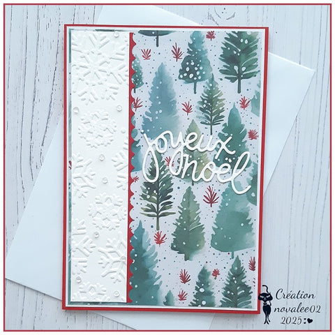 24PCS 6" Christmas Pine Needle Scrapbook & Cardstock Paper